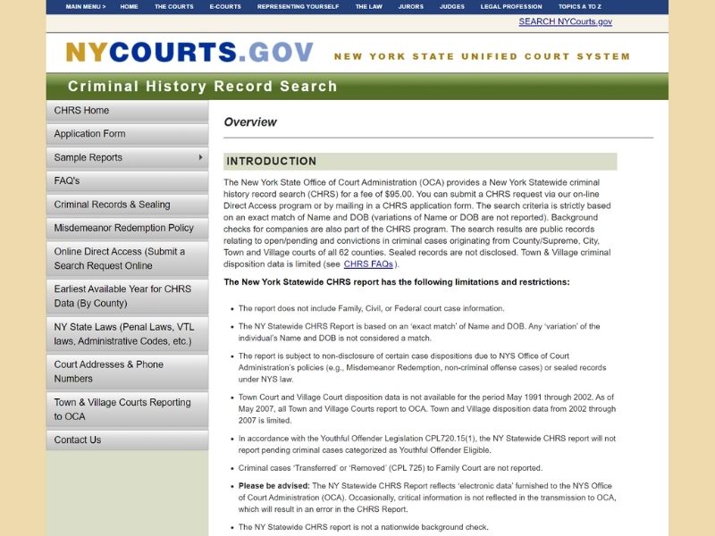 New York Public Records